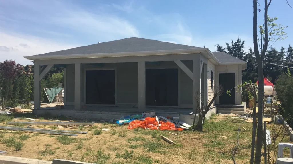 100 m² Tek Kat Hafif Çelik Villa proje görseli 2