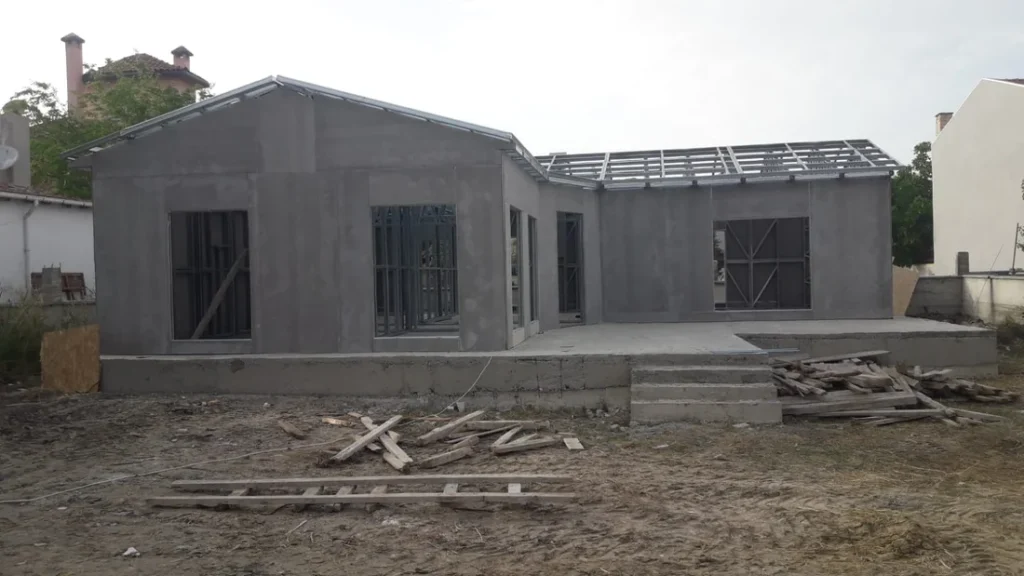 100 m² Çift Kat Hafif Çelik Villa proje görseli 1