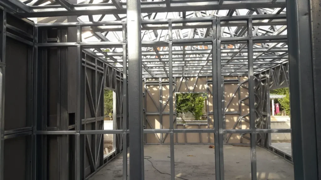 100 m² Çift Kat Hafif Çelik Villa proje görseli 3