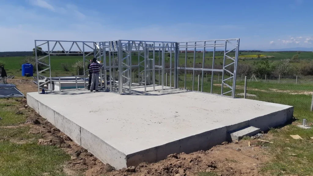 120 m² Çift Kat Hafif Çelik Villa proje görseli 1
