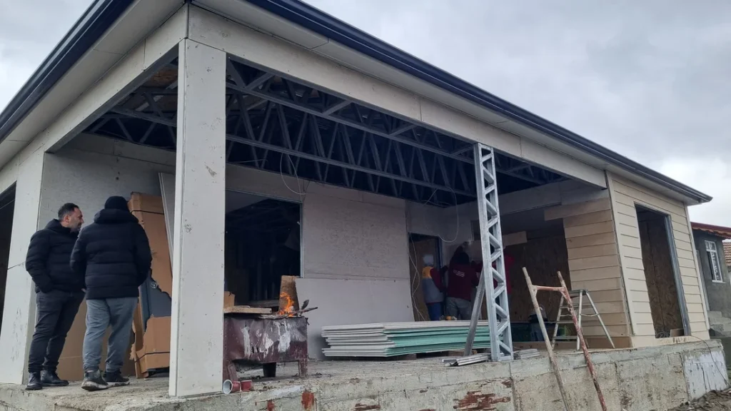 124 m² Tek Kat Hafif Çelik Villa proje görseli 2