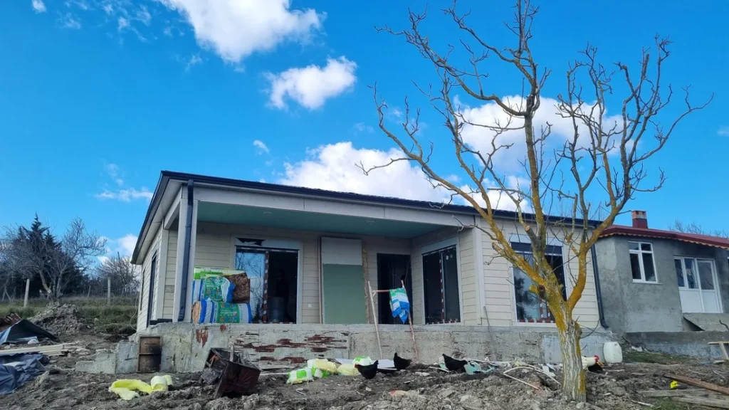 124 m² Tek Kat Hafif Çelik Villa proje görseli 3
