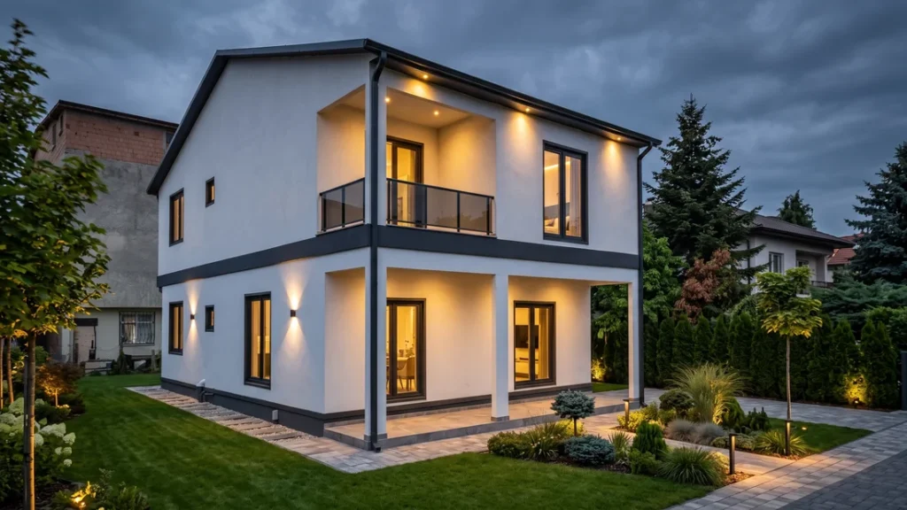 183 m² Çift Kat Hafif Çelik Villa