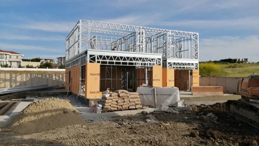 240 m² Çift Kat Hafif Çelik Villa proje görseli 1