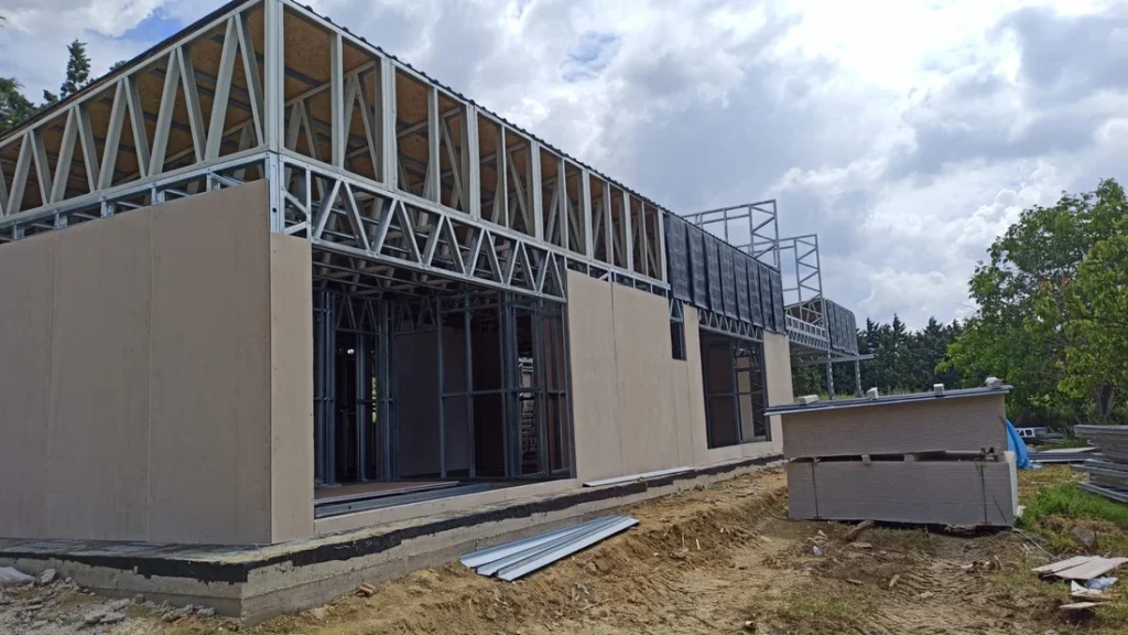 262 m² Çift Kat Hafif Çelik Villa proje görseli 2