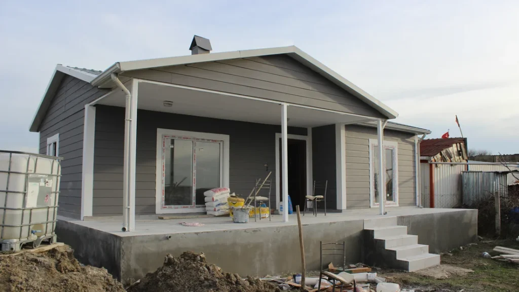 74 m² Tek Kat Prefabrik Villa proje görseli 3