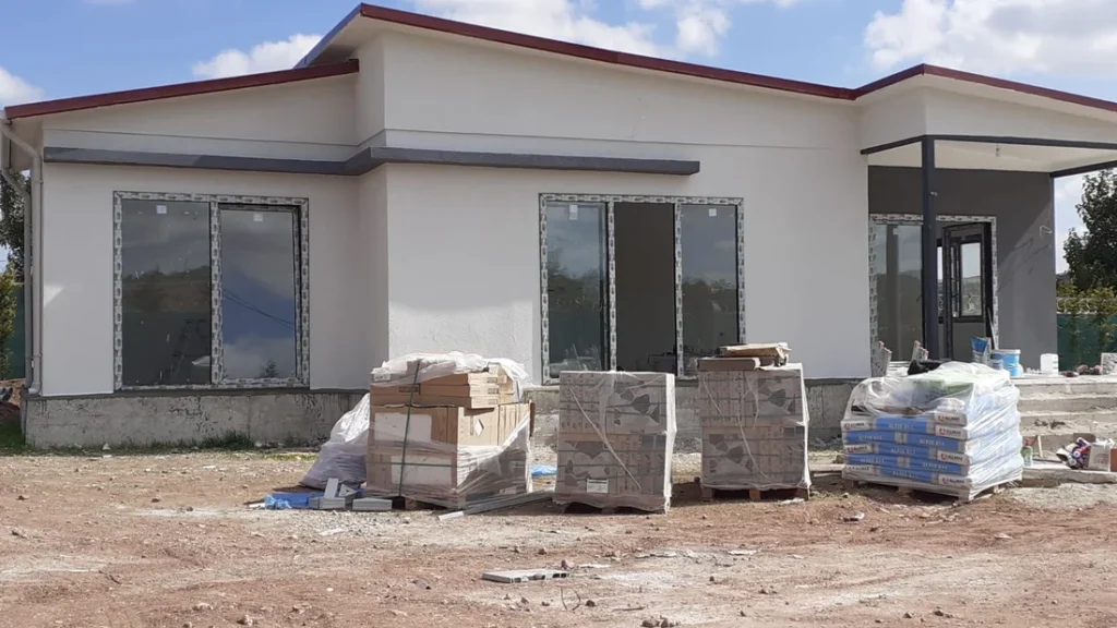 99 m² Tek Kat Prefabrik Villa proje görseli 2