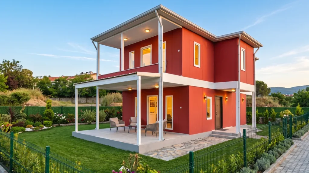 100 m² Çift Kat Prefabrik Villa