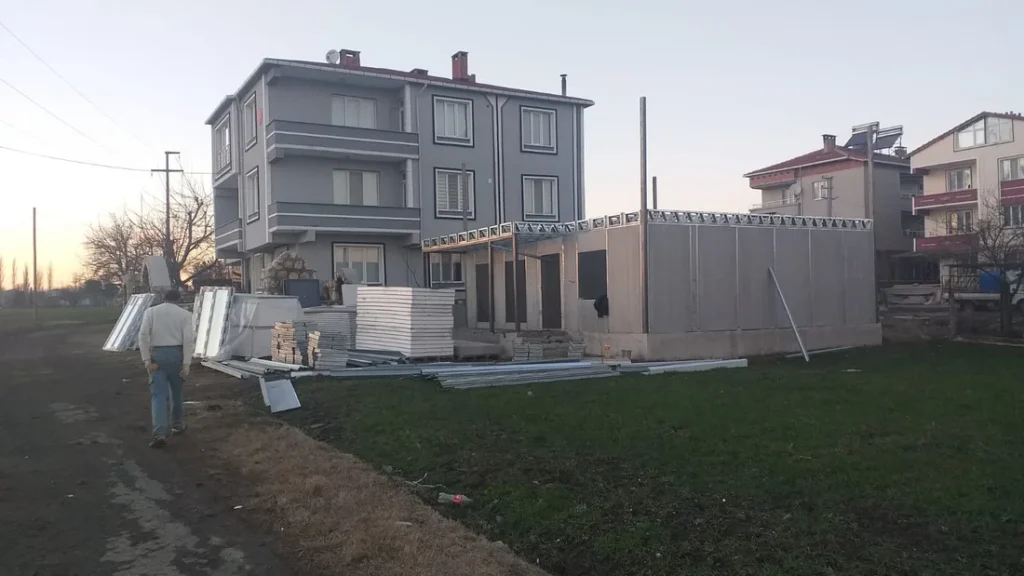 140 m² Çift Kat Prefabrik Villa proje görseli 1